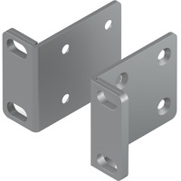 Rack Ear Kit UACC-Rack-Ear-1U, Halterung silber, 1HE