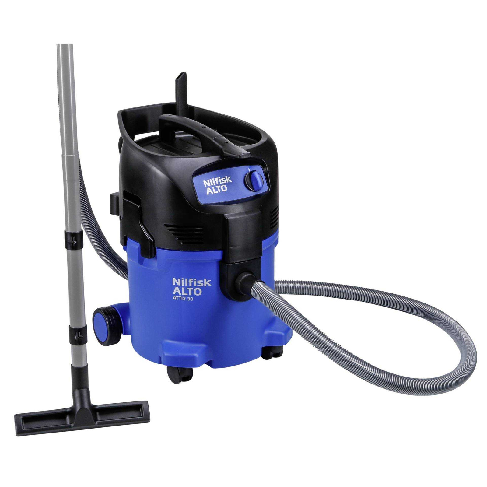 Nilfisk Attix 30-01 nat-/droogzuiger met 1500 W vermogen en 30 liter inhoud