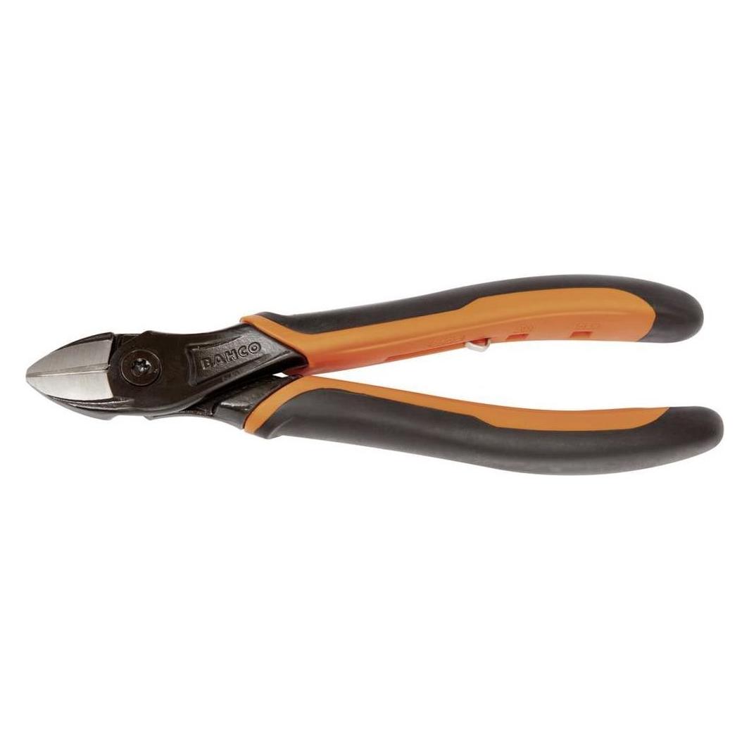 Bahco ERGO Seitenschneider mit Zwei-Komponenten-Griff, phosphatiert, 140 mm (140 mm) (2101G-140)