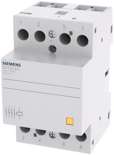 Siemens Schakelaar 5tt5 4no 24v wisselstroom/gelijkstroom 3 modules