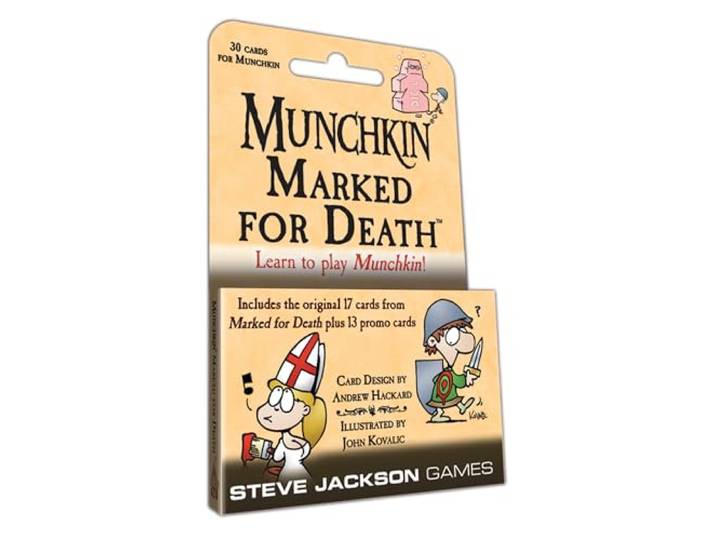 Steve Jackson Games Munchkin Marked For Death Card Game for 3 to 6 players Ages 10 and Up English