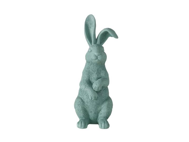 Osterhase BOLTZE Hase Bengt, 43 cm , grün, B:17cm H:43cm, Kunststoff, Dekofiguren, Osterhase