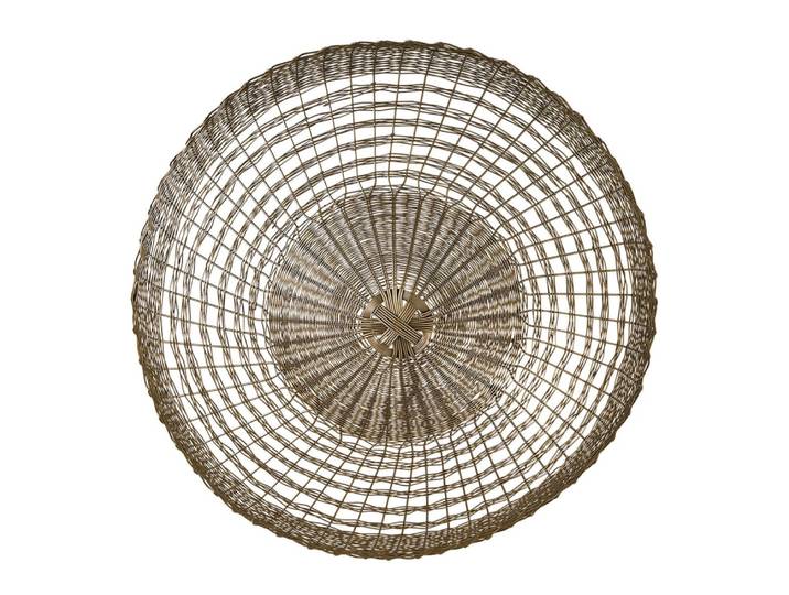 Applique en métal finition bronze - ø 34 cm
