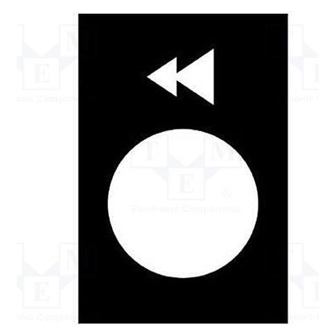 Schneider Electric Beschriftungsplatte ZB2BY2906 (ZB2BY2906)