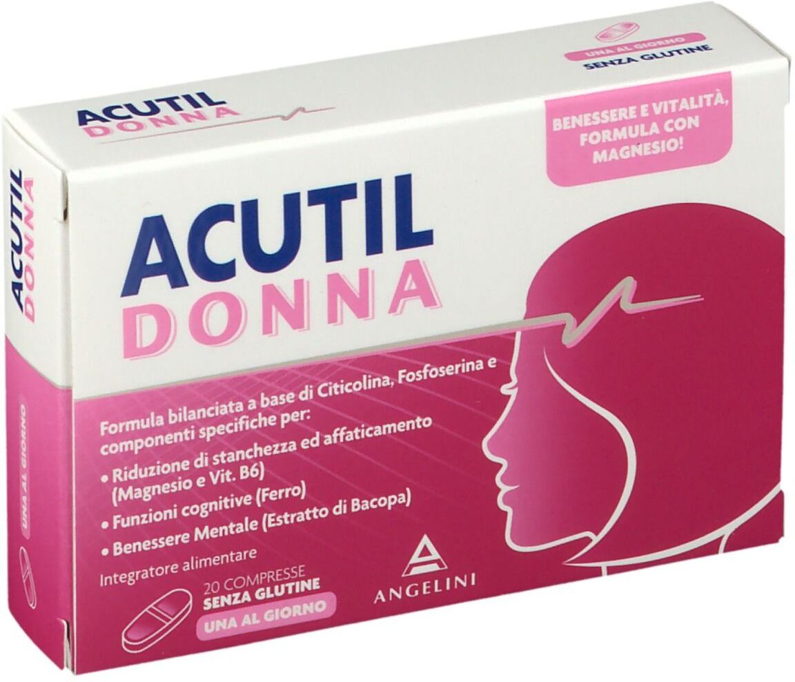 ANGELINI PHARMA ITALIA SpA Acutil Donna, 20 Compresse