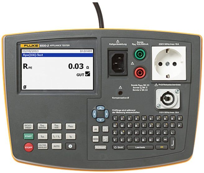 Fluke Testeur d'appareils portable FLUKE-6500-2 DE (4325041)