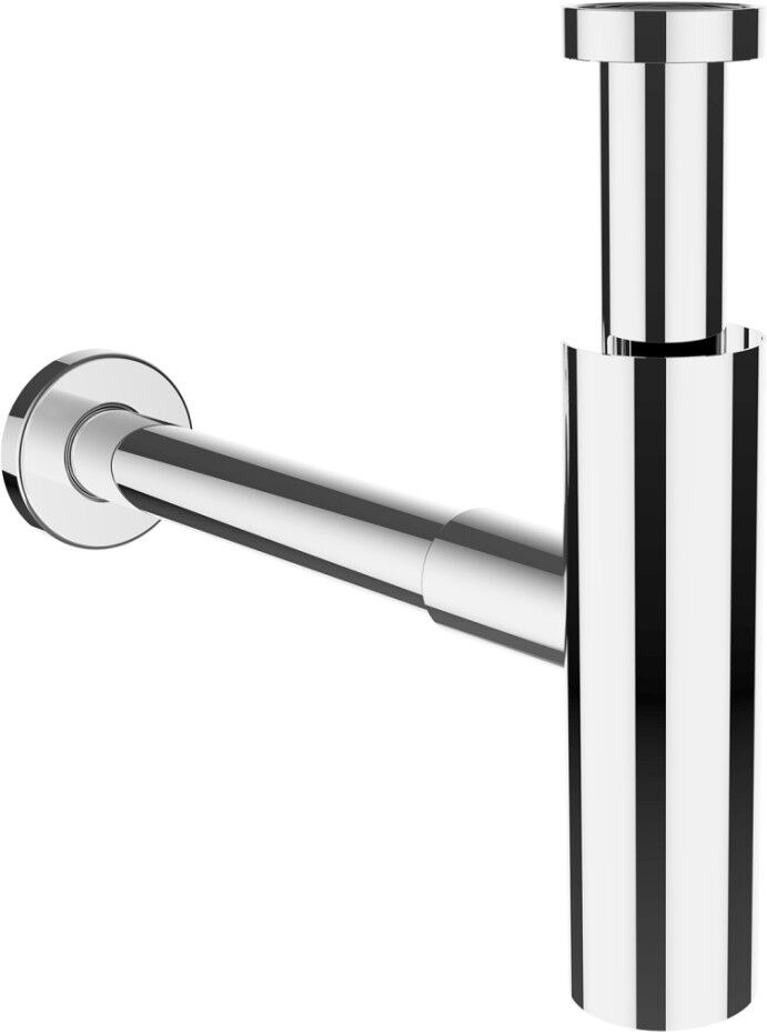 LAUFEN Siphon DN32, verchromt, mit verlängertem Ablaufrohr, 89394.7, 8939470000001 H8939470000001