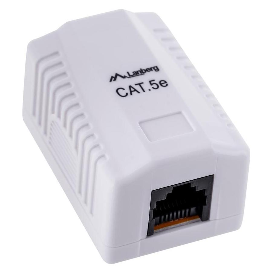 Lanberg OU5-0001-W Steckdose RJ-45 (OU5-0001-W)