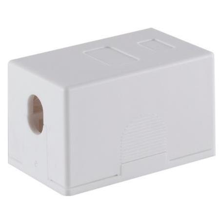 Shiverpeaks S/CONN maximum connectivity Netzwerk Adapter-Keystone Anschlussbox, weiss (Keystone Modul, Netzwerk Zubehör) (08-10115)