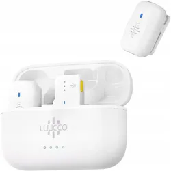 Ulanzi Mikrofon Luucco MiniPods K2 USB-C biały 2 szt. + etui (SB11227), Mikrofon