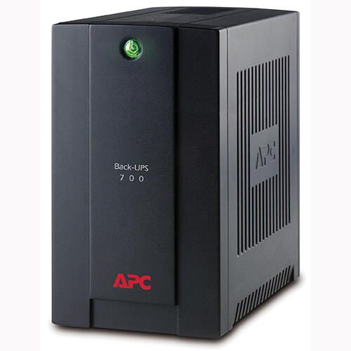 APC BX700U-GR Back-UPS BX 700VA, 230V, AVR, 4-fach Schuko-Ausgänge