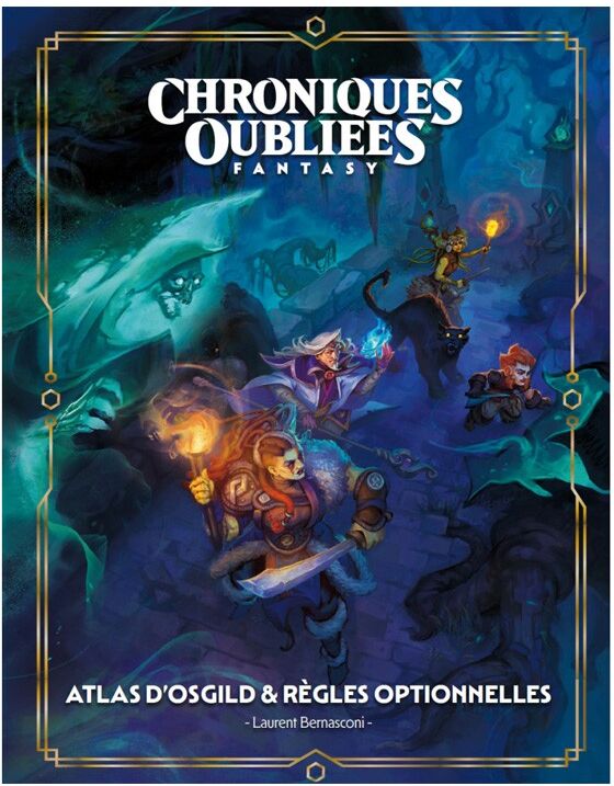 Black Book Editions Chroniques Oubliées Fantasy 2nde édition - Atlas d'Osgild & Règles Optionnelles