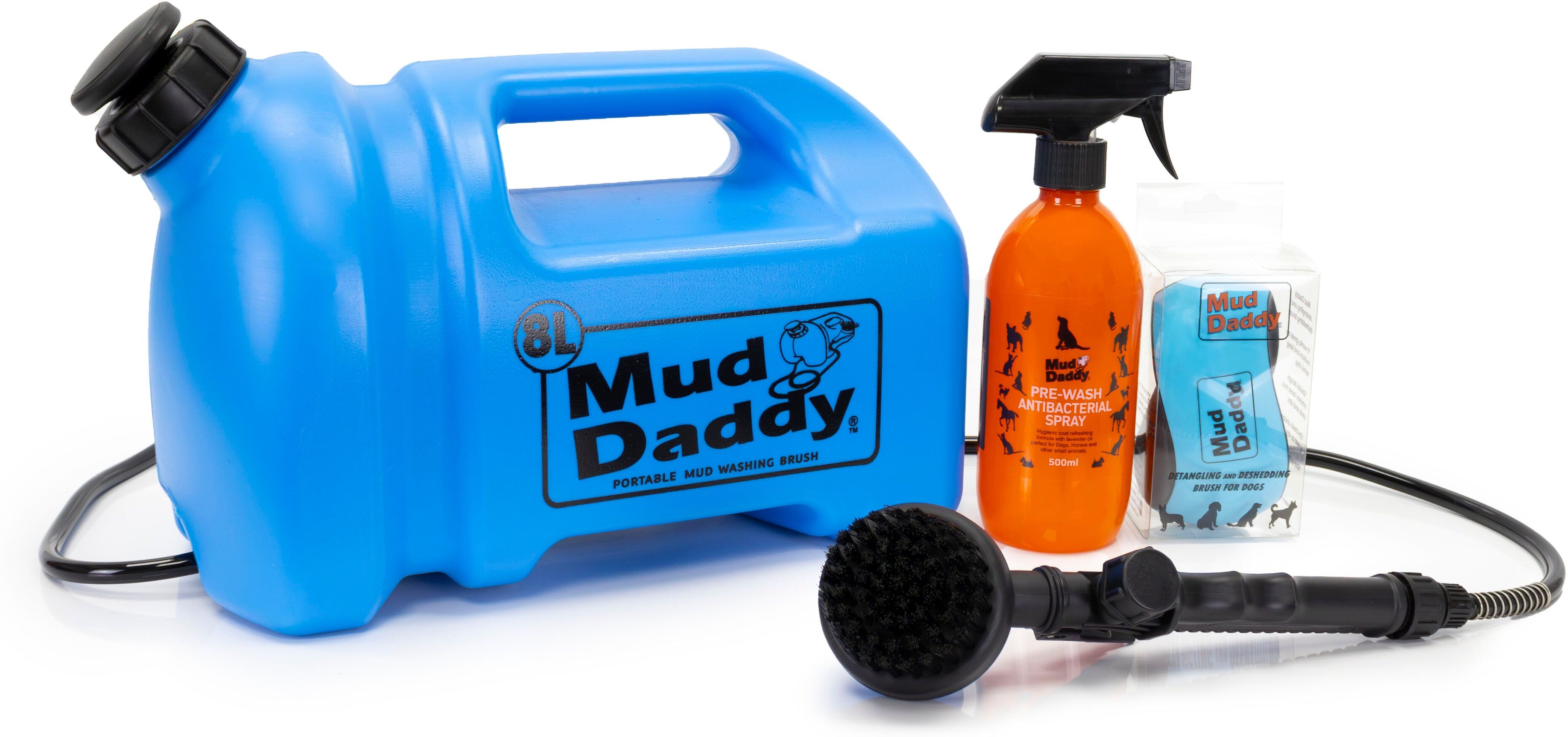 Mud Daddy® Original 8L Grooming Bundle – 3-Piece Dog Wash Kit