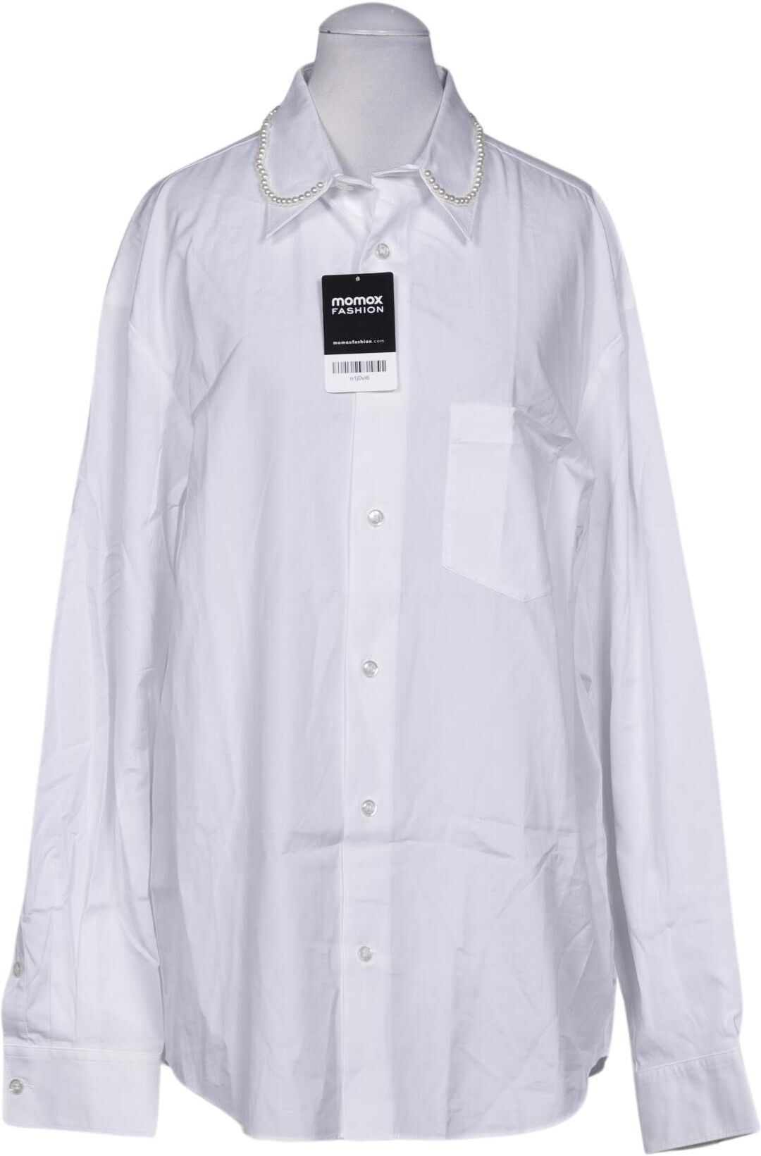 Simone Rocha x H&M Damen Bluse, Weiß, Gr. S, Baumwolle - Second Hand