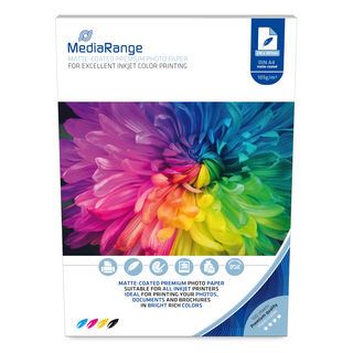 MediaRange Fotopapier DIN A4 matt 100 Blatt 105g