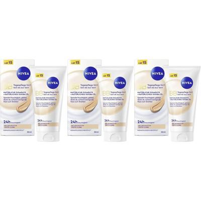 Nivea 5in1 BB Tagespflege Heller Hauttyp LSF 15 50ml x3 3x50 ml