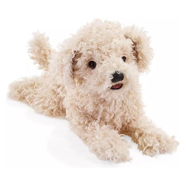 Folkmanis White Poodle Puppy / Pudelwelpe, weiss (67979820)
