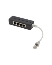 LogiLink Netzwerk-Splitter RJ-45 W bis M 15 cm abgeschirmt Schwarz (MP0032)