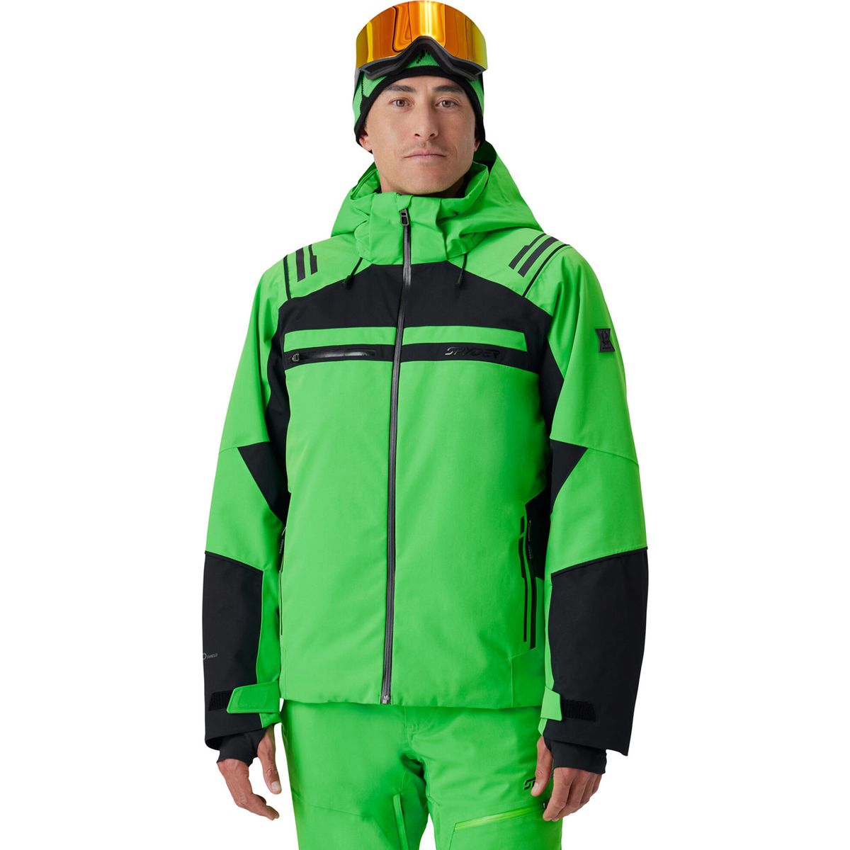 Spyder Titan Jacket strobe green (SBG) L 38SA073608-SBG-L