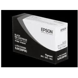 Epson, Druckerpatrone, Sjic20p(K) Black Ink Cartridge (BK)