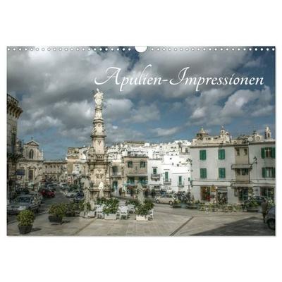 Apulien – Impressionen (Wandkalender 2027 DIN A3 quer), CALVENDO Monatskalender
