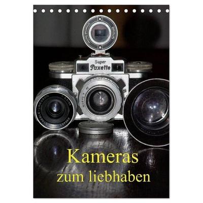 Kameras zum liebhaben (Tischkalender 2027 DIN A5 hoch), CALVENDO Monatskalender