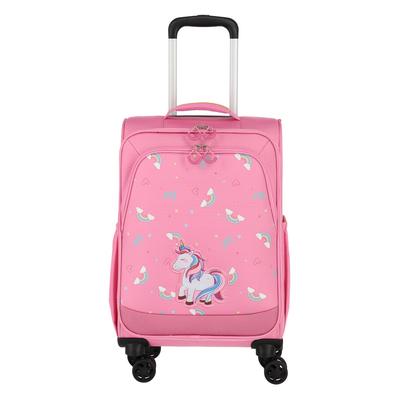 Kinderkoffer TRAVELITE "MINIMOVER Kinderkoffer", Jungen, Gr. B/H/T: 35cm x 55cm x 20cm 36 l, rosa, Polyester, festlich, Koffer, leicht und kindgerecht, ideal für Reisen