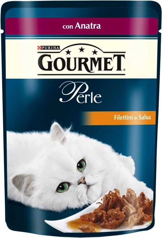 Purina GOURMET PERLE FILETTINI IN SALSA C/ANATRA 85GR