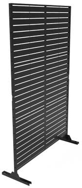 6.3 ft. H x 3.9 ft. W Sierra Freestanding Metal Privacy Screen