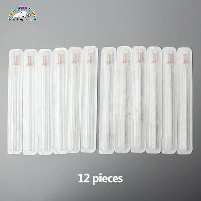 Uplift Picks Sterile Disposable Cat Urinary Catheter For Veterinary Feline Bladder Care And Urethral Support 12 Pcs 1.0 130mm End Open
