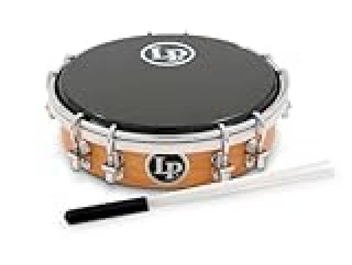 Latin Percussion, Tamborim Brazilian, 6“, noir / Marron, LP3006