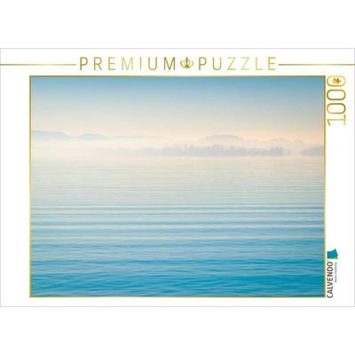 CALVENDO Puzzle Fraueninsel am Morgen | 1000 Teile Lege-Größe 64x48cm Foto-Puzzle für glückliche Stunden