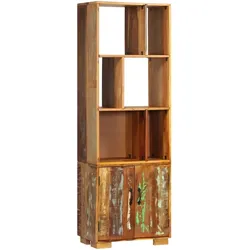 Helloshop26 - Regal Schrank Designermöbel Bücherregal 180 cm Massivholz aus Altholz
