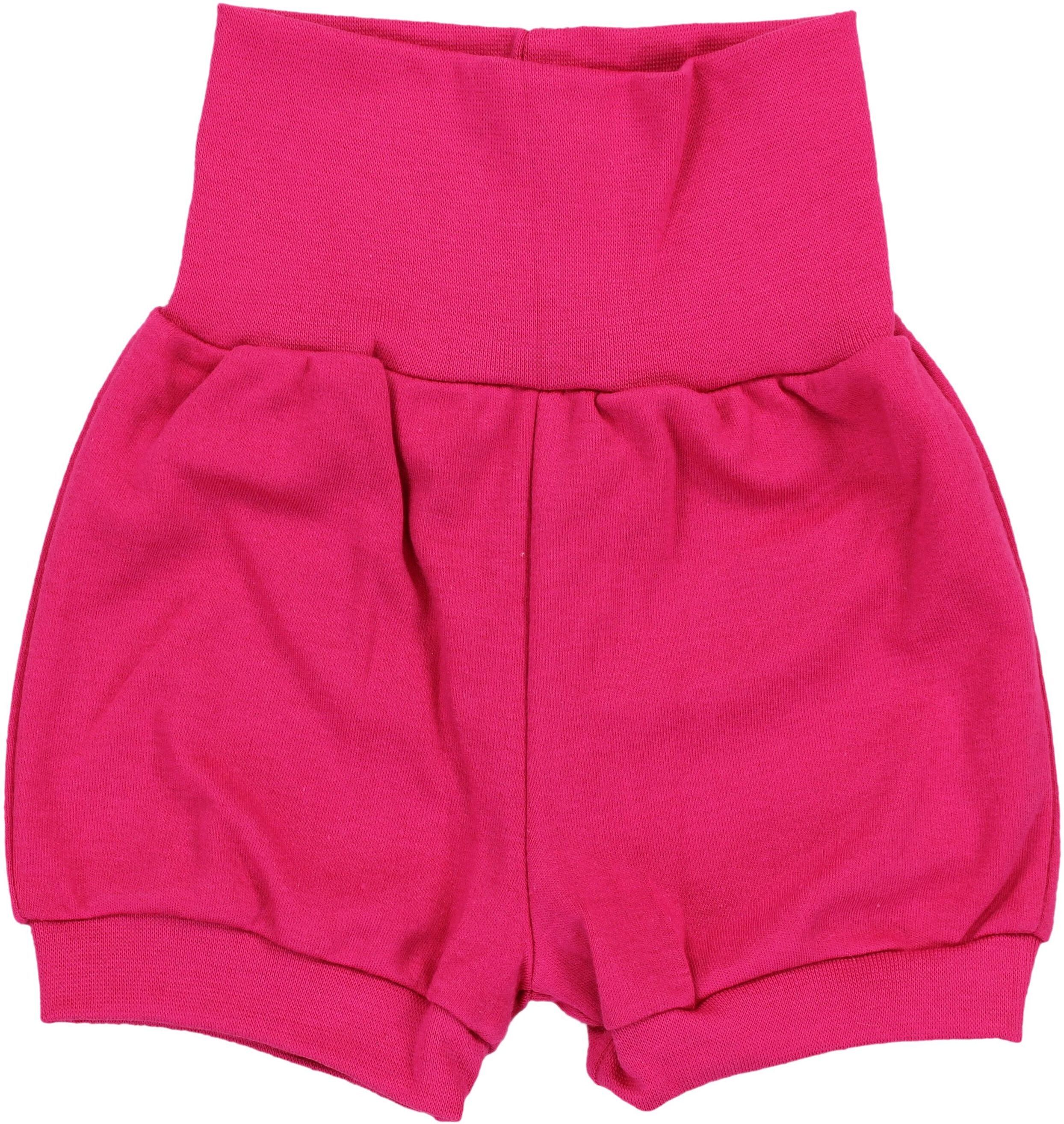 Pumphose TUPTAM "Pumphose Baby Mädchen Kurze Pumphose 3er Pack", Mädchen, Gr. 80, N-Gr, rosa (farbenmix 2), Obermaterial: 100% Baumwolle CO., Hosen Pumphose