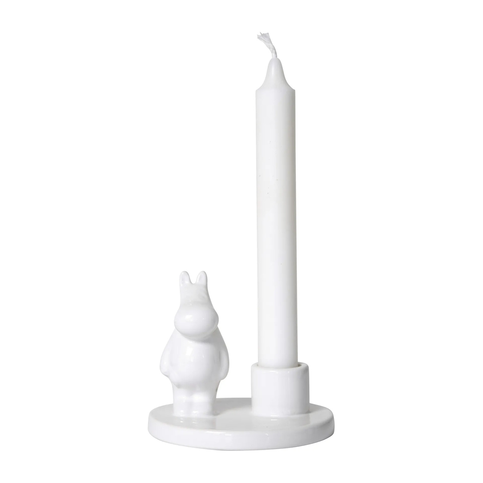 Pluto Design Moomin kandelaar keramiek Wit