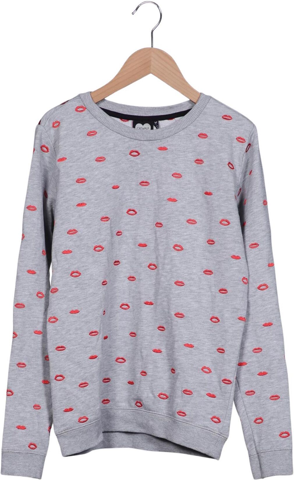 Catwalk Junkie Damen Sweater, Grau, Gr. XS, Synthetik / Baumwolle - Second Hand