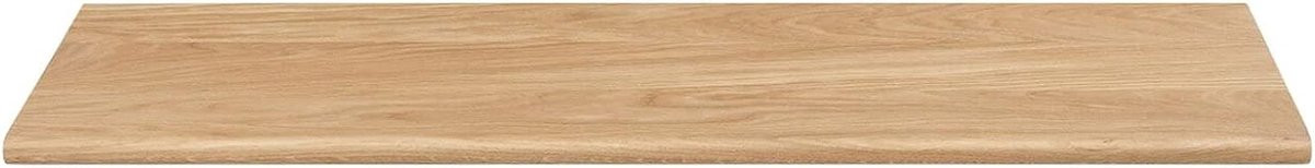 Natuurlijk Eikenhouten Wandrek - Opbergplank voor Woonkamer, Slaapkamer of Hal - 80 cm