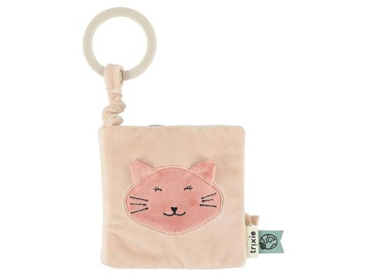 Trixie babyboekje Mrs. Cat - roze