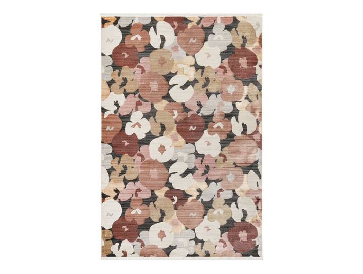 Teppich ESPRIT Agneta , mehrfarbig, B:120cm H:7mm L:170cm, Polyester, Teppiche, Teppich, Kurzflorteppich, floral, gewebt, neutral, modern, Wohnzimmer, stilvoll