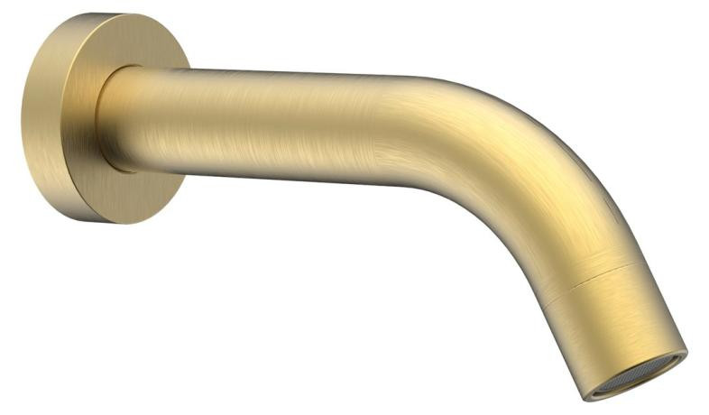 Sapho douchekop mat goud, diameter: 174 mm