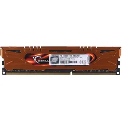 G.Skill 16GB PC3-12800 Kit Speichermodul 2 x 8 GB DDR3 1600 MHz (2 x 8GB, 1600 MHz, DDR3-RAM, DIMM), RAM, Orange