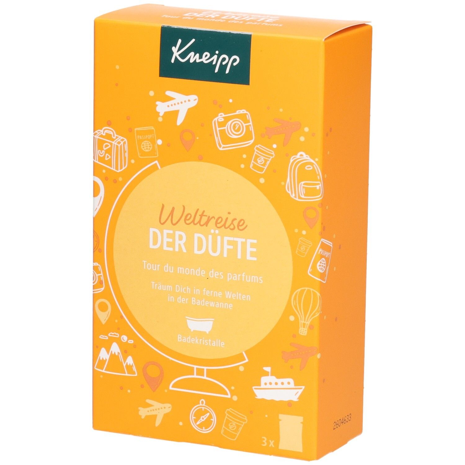 Kneipp Geschenkset Weltreise der Düfte 1 P Kombipackung