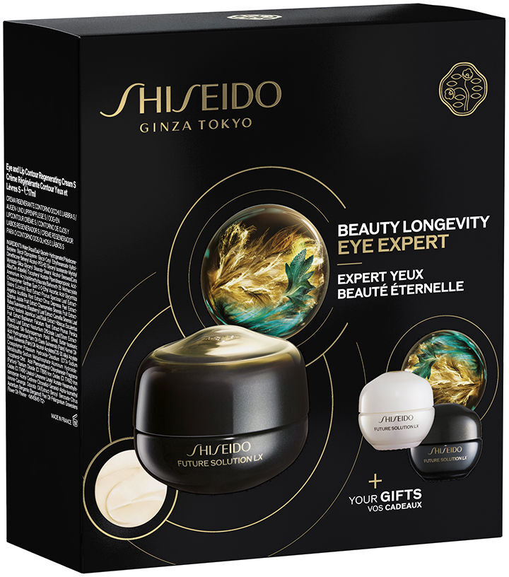 Shiseido Future Solution Lx Contour Des Yeux Et Des LÈVRES, Coffret De 3 Pièces