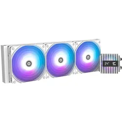 Zalman Kit Watercooling AIO Alpha2 RGB - 360mm (Blanc), CPU Wasserkühler, Weiss