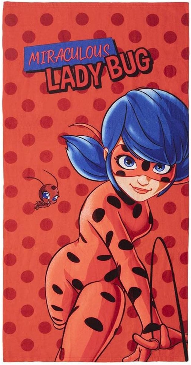 Coole kinderstrandhanddoek met Lady Bug van ZAG