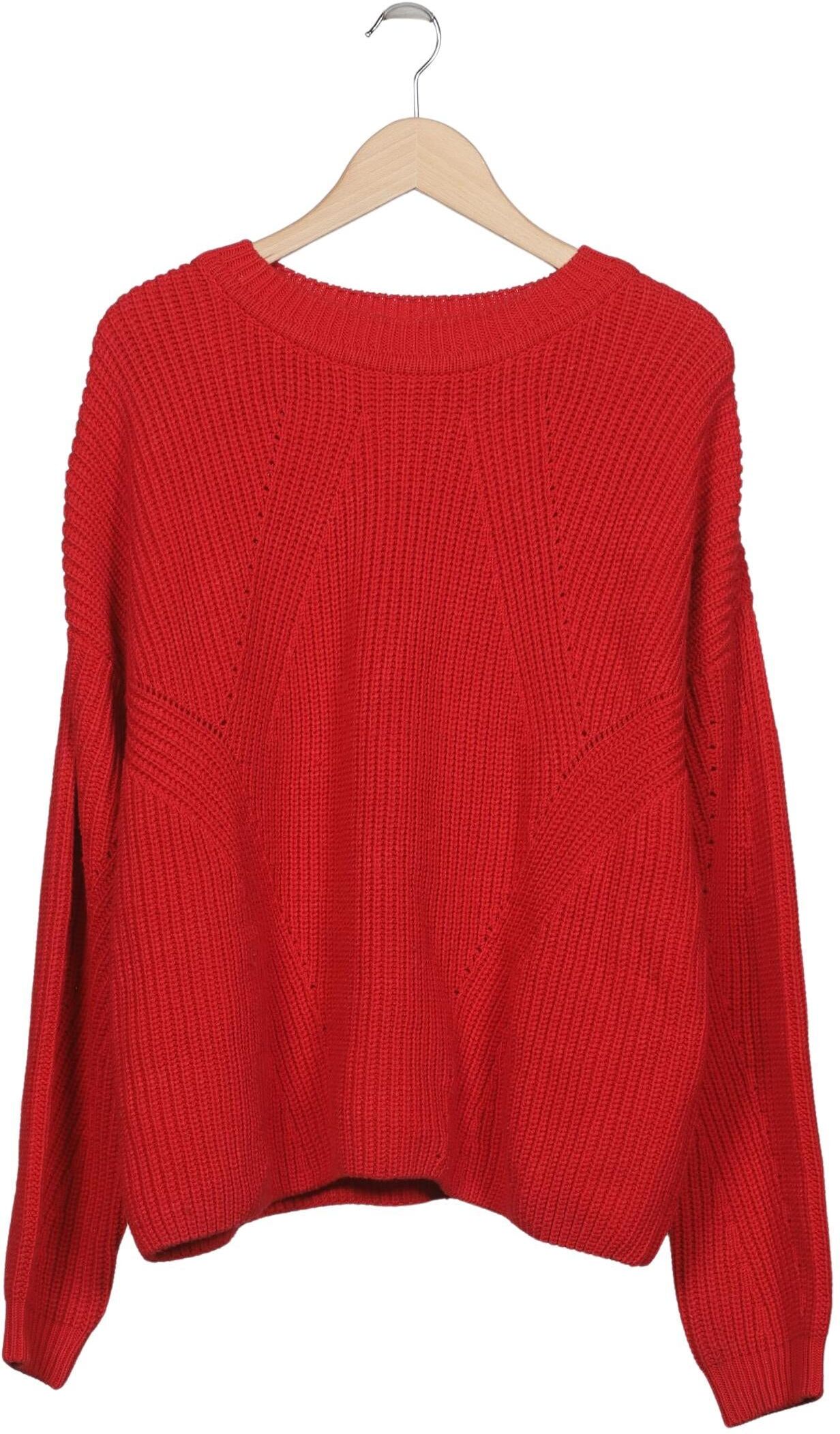 Kauf dich glucklich Damen Pullover, Rot, Gr. L, Synthetik - Second Hand