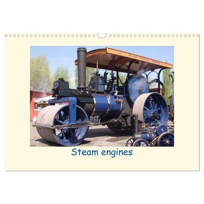 Steam engines (Wall Calendar 2027 DIN A3 landscape), CALVENDO 12 Month Wall Calendar