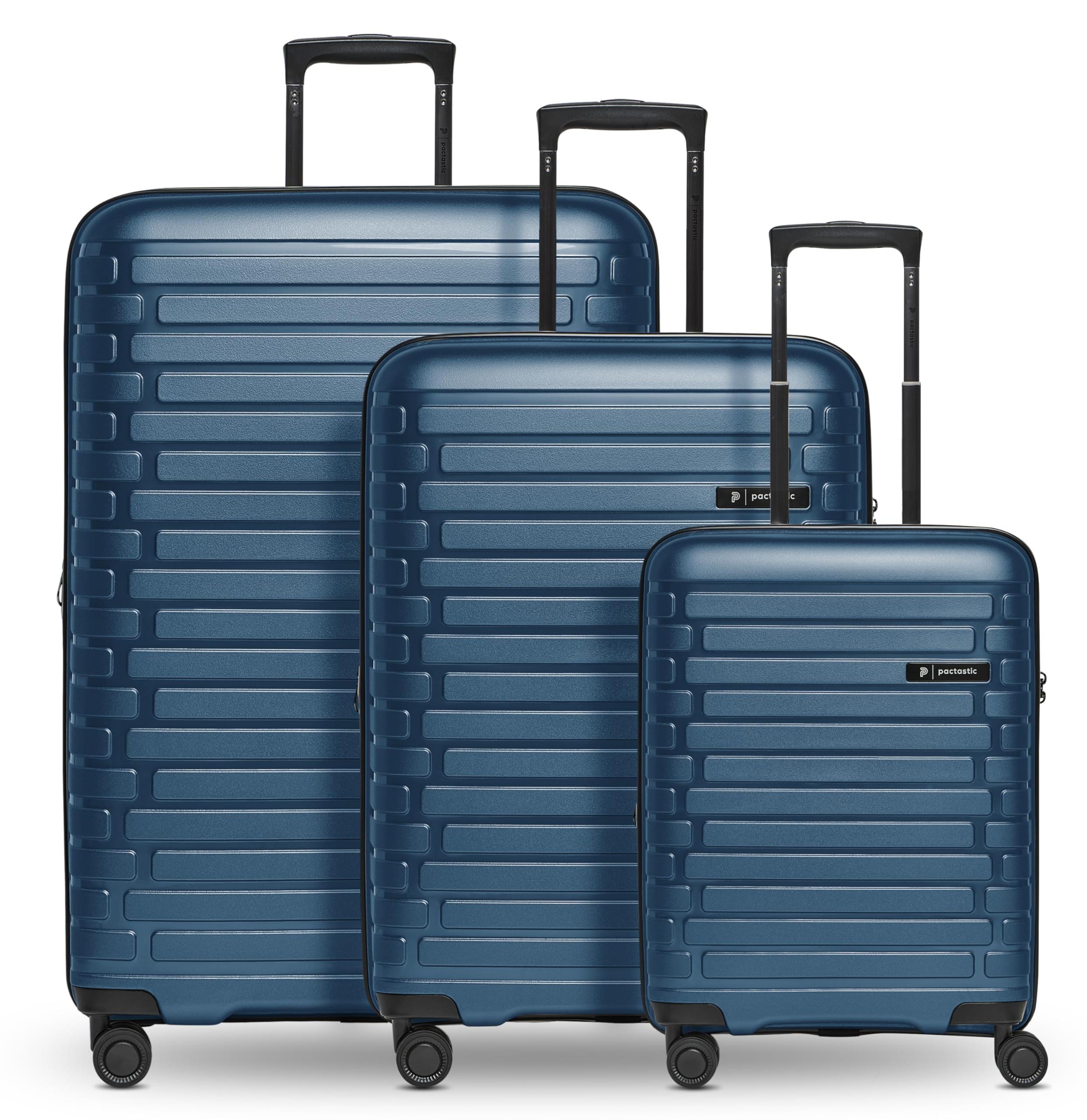 Koffer-Trolley-Set - 3-teilig - Polypropylen - Erweiterbar - Zahlenschloss