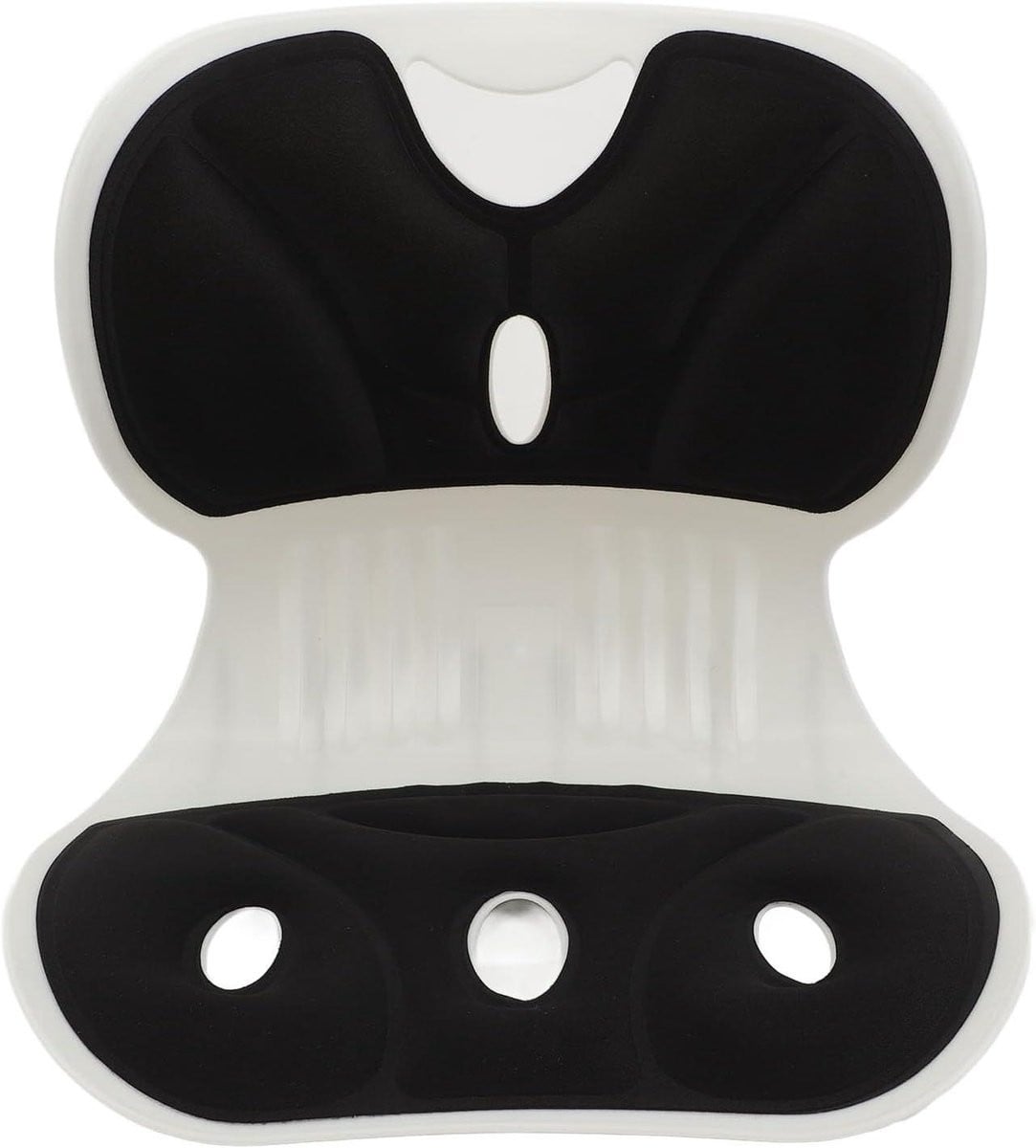 Ergonomisch Lendensteunkussen voor Comfortabel Zitten - Bloemblad - Zwart