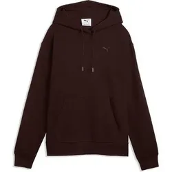Puma Damen Freizeit / Mode Sommer GJ Kapuzensweats Kapuzensweats lg.Arm Da ESS ELEVATED Standard Hoodie, Größe M in Braun Braun